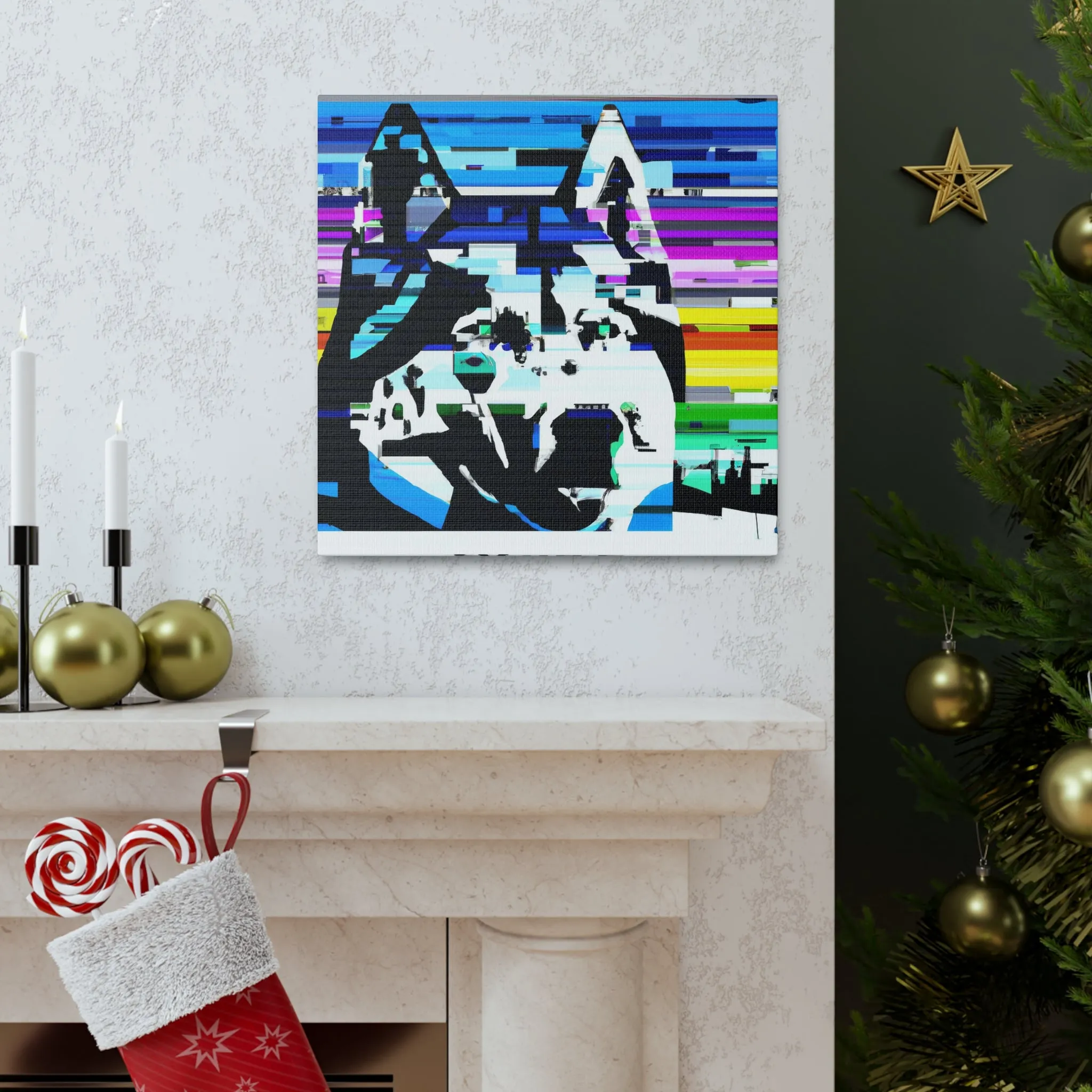 Vespera Fitzroyal - Siberian Husky - Canvas