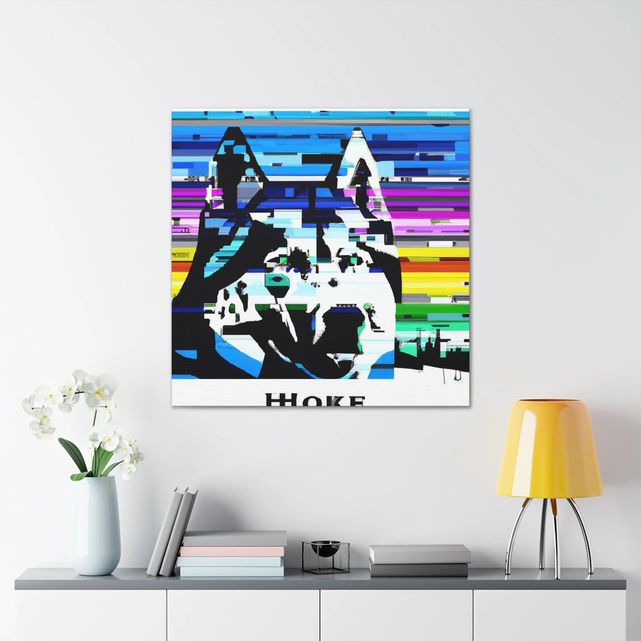 Vespera Fitzroyal - Siberian Husky - Canvas