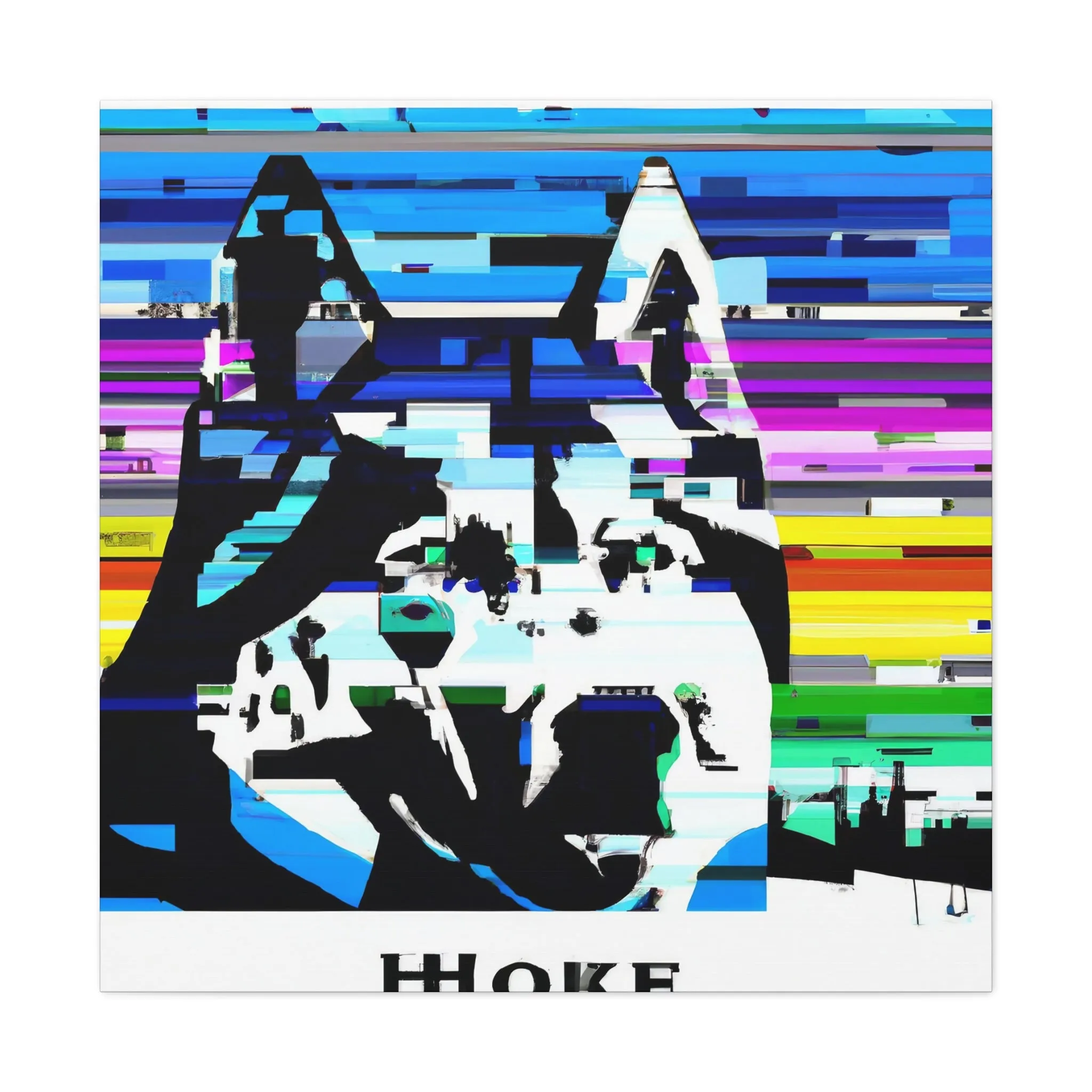 Vespera Fitzroyal - Siberian Husky - Canvas