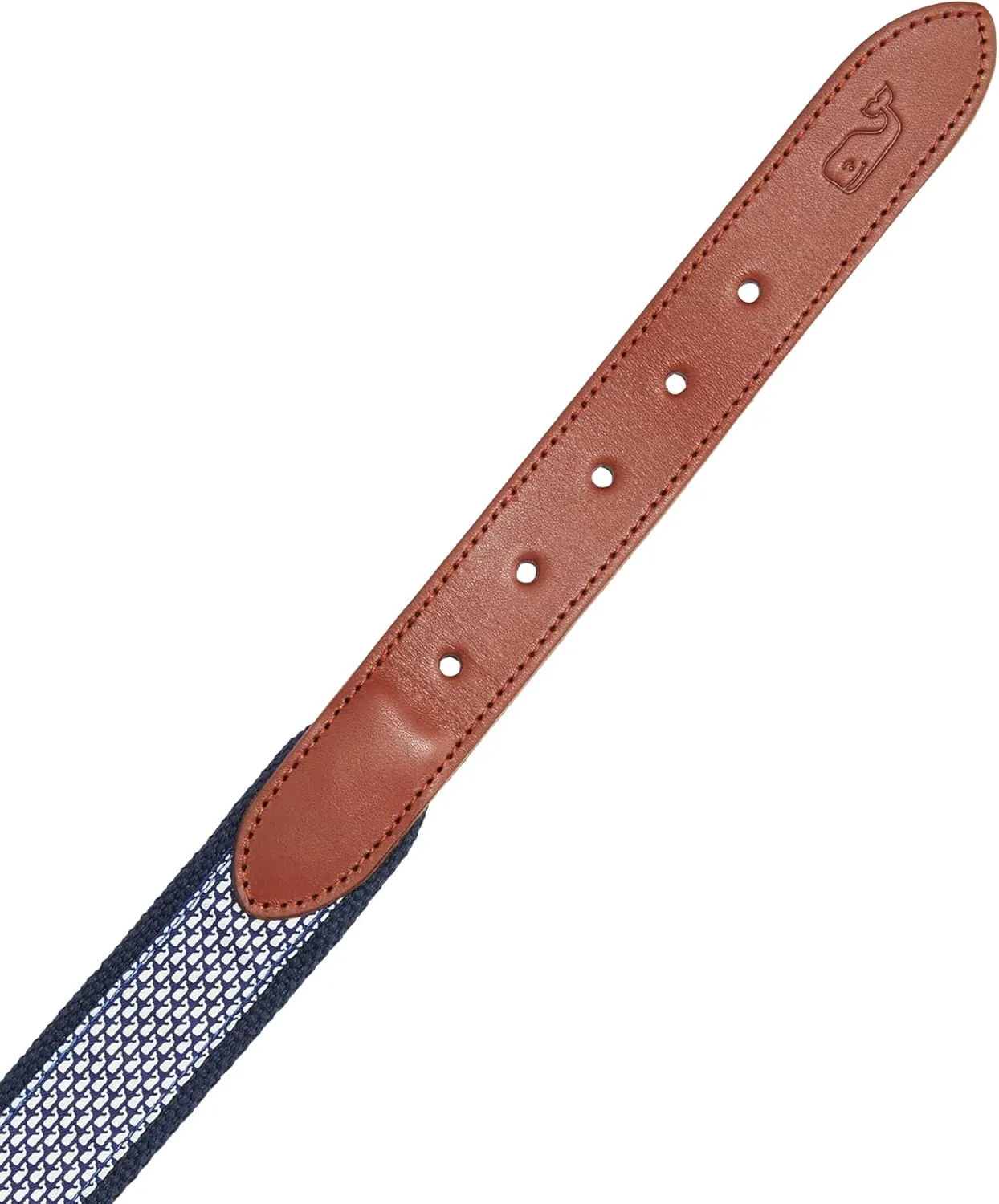 vineyard vines Men's Micro Whale Classic Canvas Club Belt