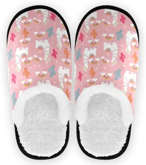visesunny Slippers for Women Mens Winter Warm Memory Foam Cotton Home Slippers Women's House Slippers Bedroom Slippers Cozy Indoor Outdoor Shoes Unisex