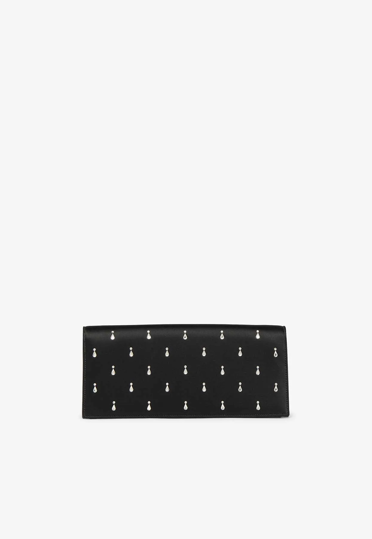 Vivien Satin Embellished Clutch Bag