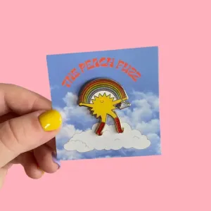 Walking On Sunshine Pin