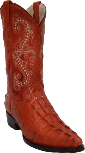 Western Shops Mens Crocodile Print Alligator Design Western Cowboy Boot