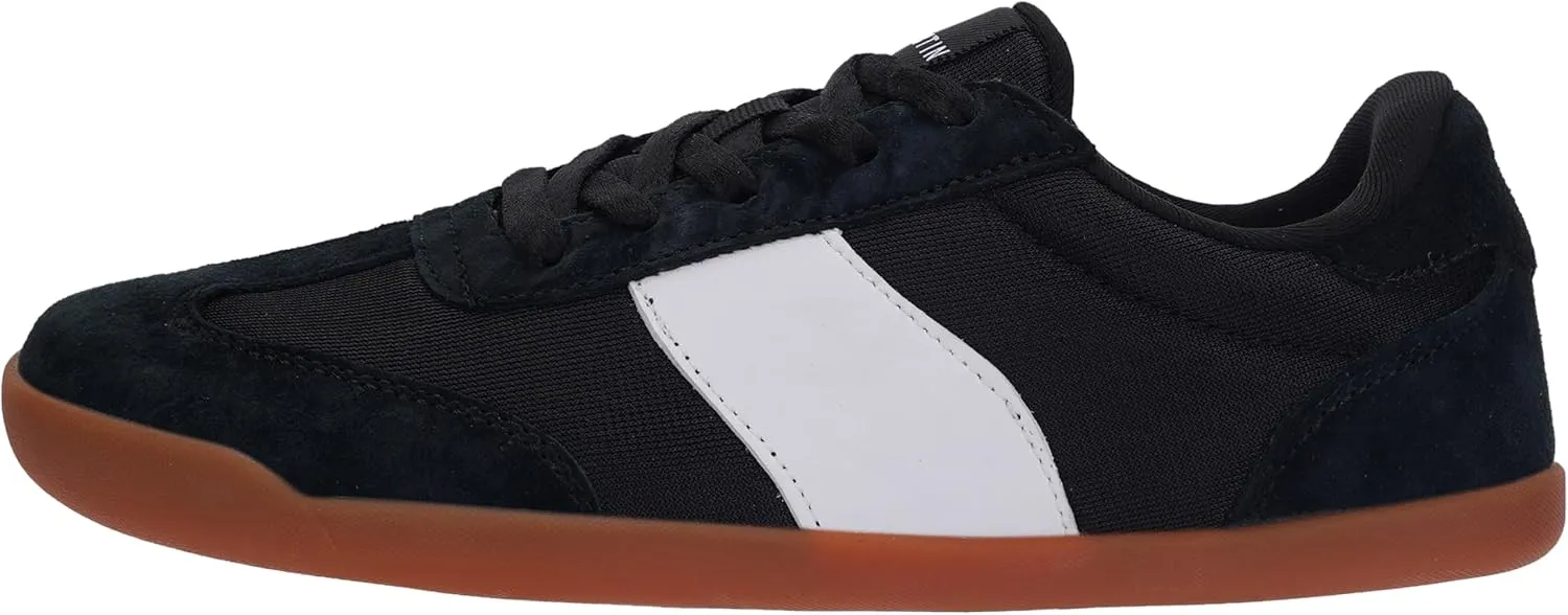 WHITIN Women's Wide Toe Box Barefoot Shoes | Suede Patchwork Design