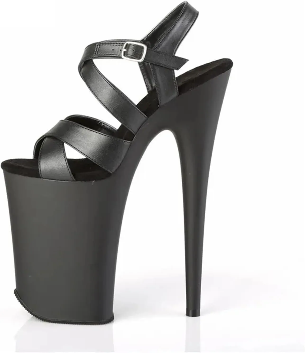 Women's 9-Inch High Heel Sandals - 23cm Thin Heels Show Artifact Model Shoes