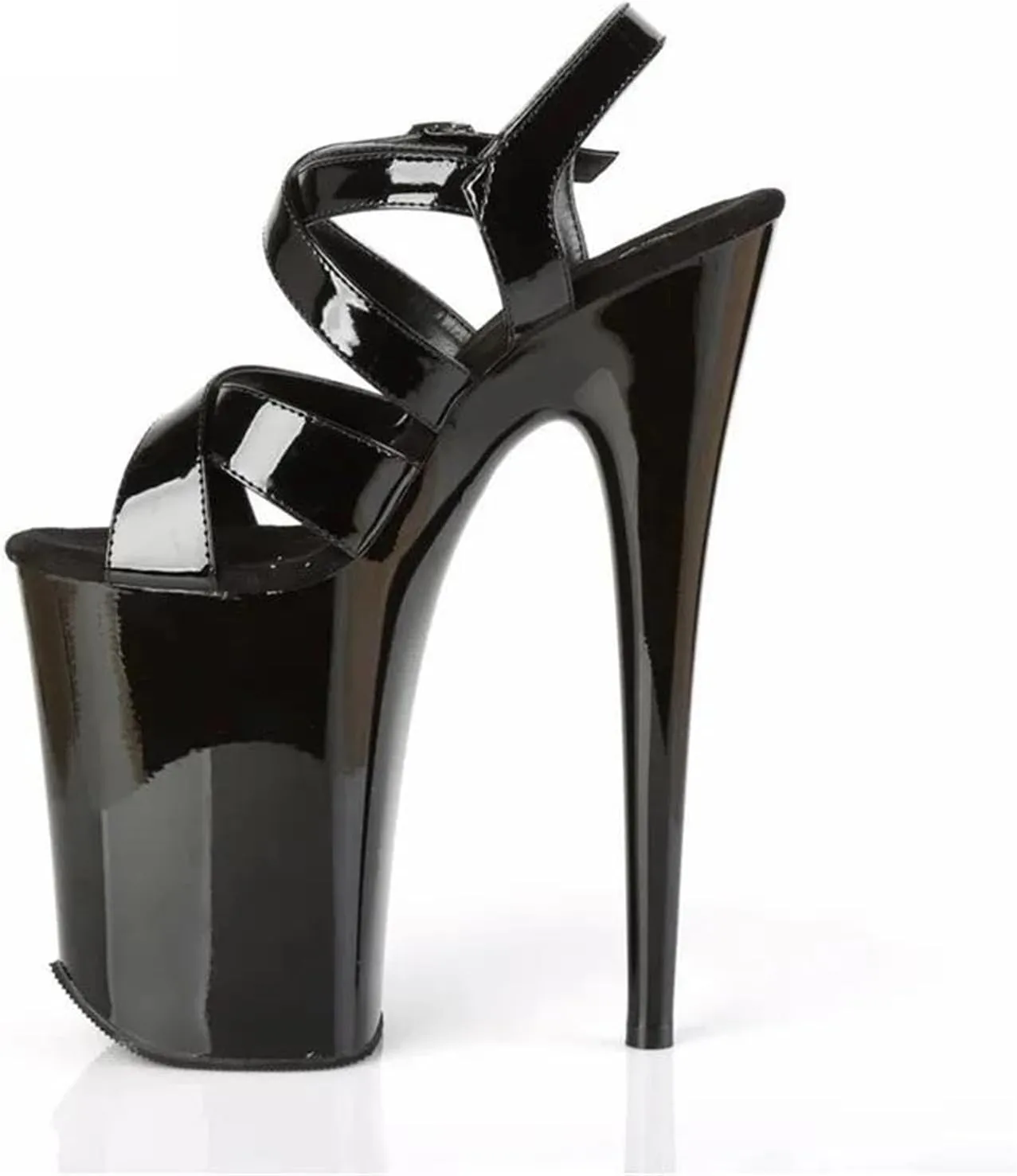 Women's 9-Inch High Heel Sandals - 23cm Thin Heels Show Artifact Model Shoes