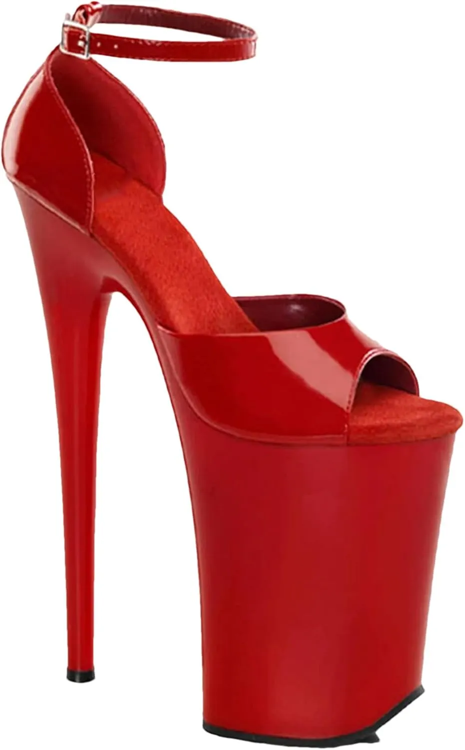 Women's 9-Inch High Heel Sandals - 23cm Thin Heels Show Artifact Model Shoes