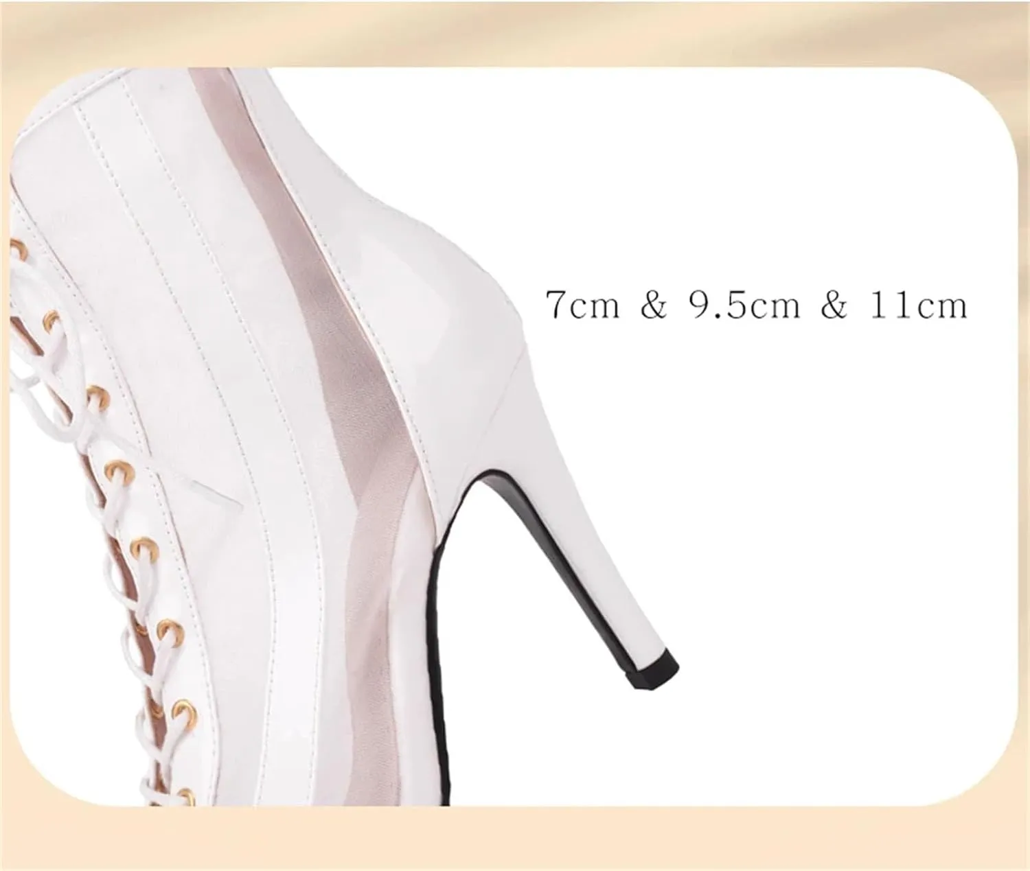 Women's Ballroom Dance Shoes - Leather High Top Salsa Tango Boots