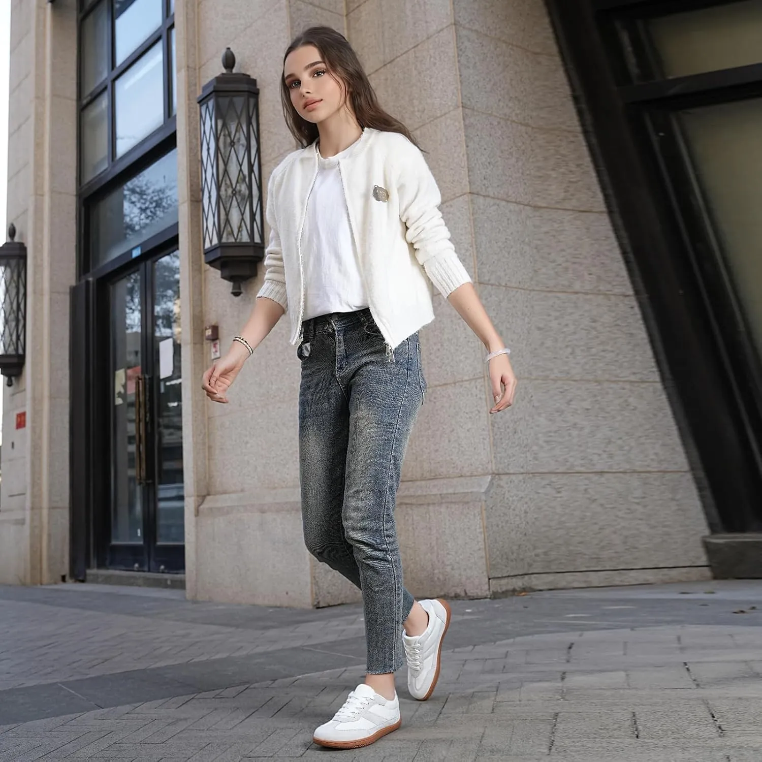 Womens Casual Fashion Barefoot Shoes | Wide Toe | Minimalist | Zero Drop | Lightweight Breathable Walking Shoes