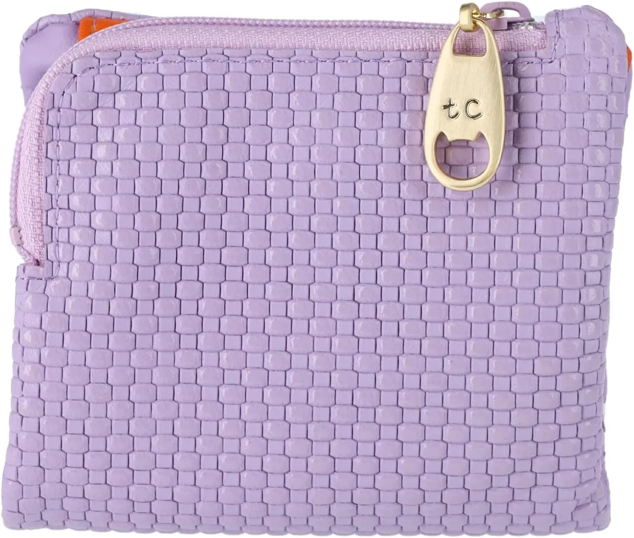 Women's Embossed Mesh Bi-fold Wallet