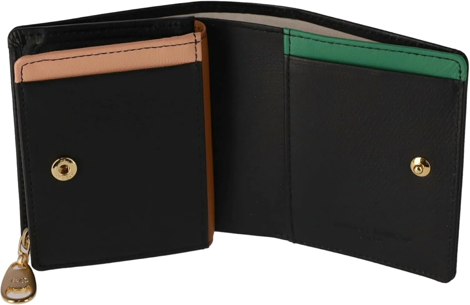 Women's Patch Embroidered Mini Wallet