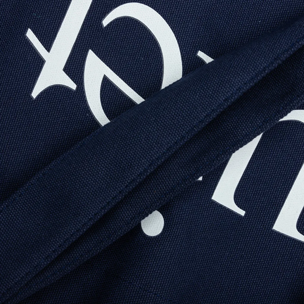 Wordmark Tote Bag - Navy