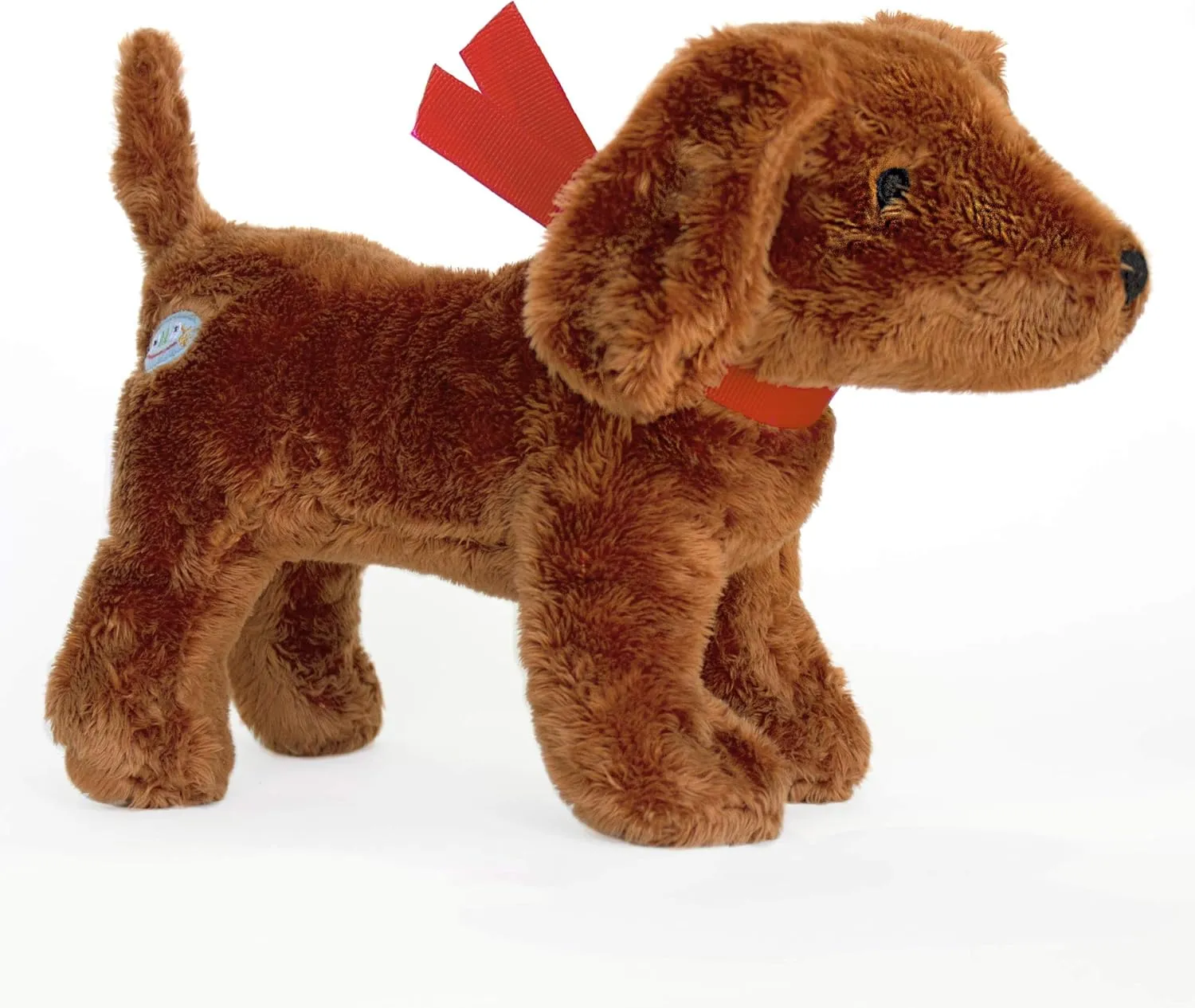 YOTTOY Madeline Collection | Genevieve The Dog Soft Stuffed Animal Plush Toy in Madeline Tote Bag