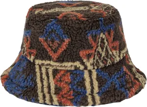 Zando Fuzzy Winter Warm Faux Fur Bucket Hat - Cute Soft Fluffy Rave Fisherman Cap