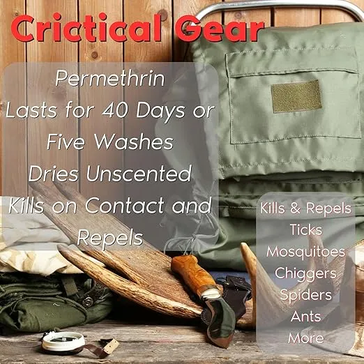 Zone Realtree Outfitters Permethrin Insecticide Spray and Refill Bundle - 32oz Spray and 32oz Refill, Controls Ticks, Mosquitoes, Chiggers on Clothing, Boots, and Gear